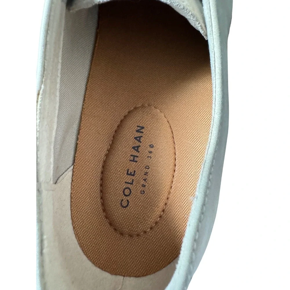 Cole Hann Men Mocassins SAWYER PLAIN OXFORD MORTAR‎ NUBUCK MEN'S 11.5